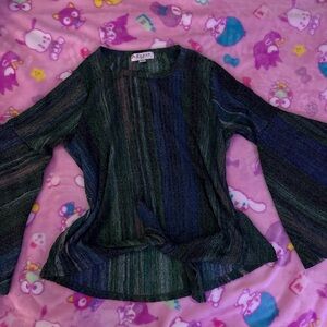 Striped Long Sleeve Top